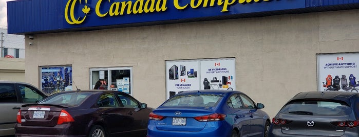 Canada Computers is one of Waterloo.