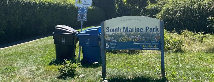 South marine park is one of everything east.
