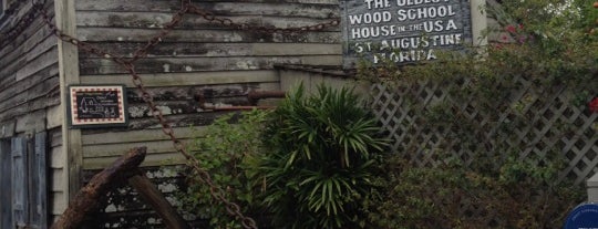 Oldest Wooden Schoolhouse is one of St. Augustine Tourist Spots to See.