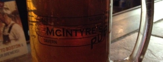 McIntyre's Pub is one of Senior year.