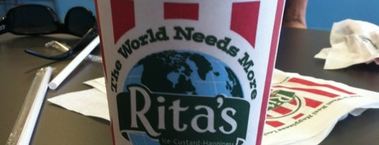 Rita's Ice Custard Happiness is one of Places to Go, People to See....