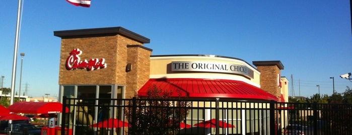 Chick-fil-A is one of Lugares favoritos de Justin.
