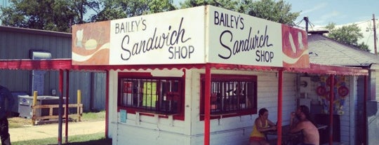 Bailey's Sandwich Shop is one of Tempat yang Disukai Brian.