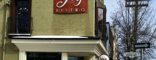 Joy Bistro is one of Eat & Drink in Leslieville.