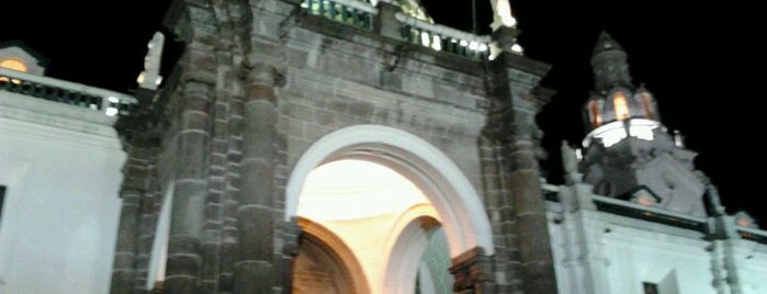 Plaza Grande is one of Quito.