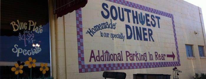 Southwest Diner is one of สถานที่ที่บันทึกไว้ของ Caroline.