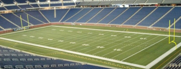 Ford Field is one of All American's Sports Venues.