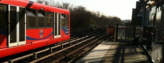 Crossharbour DLR Station is one of The DLR.