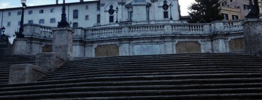 Spanische Treppe (Treppe der Dreifaltigkeit vom Berge) is one of Italy - Rome.
