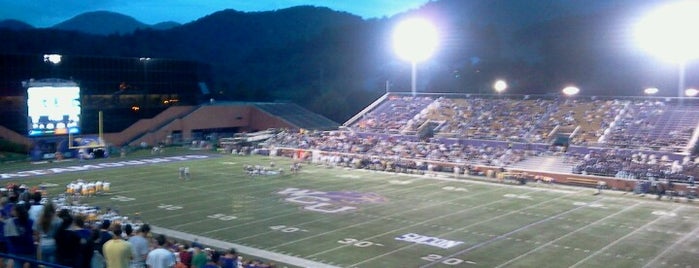 Bob Waters Field at E.J. Whitmire Stadium is one of Division I Football Stadiums in North Carolina.