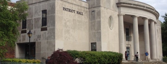 Patriot Hall is one of Lieux qui ont plu à Mandy.