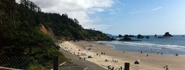 Indian Beach is one of Oregon Coast.