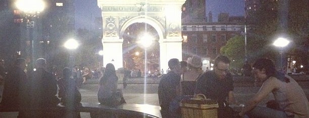 Washington Square Park is one of chill out.