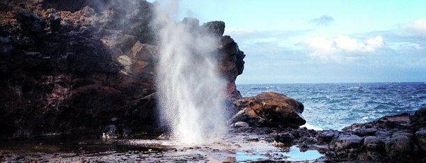 Nakalele Blowhole is one of Hawaii - Maui.