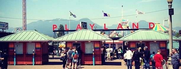 Playland is one of Vancouver.