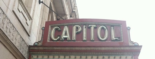 Capitol Theater is one of Tempat yang Disukai Nathan Daniel.