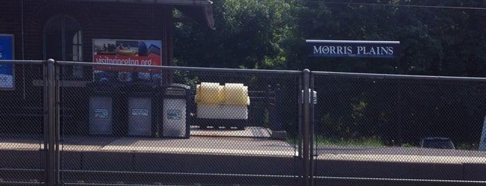 NJT - Morris Plains Station (M&E) is one of New Jersey Transit Train Stations.
