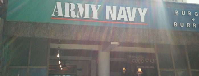 Army Navy Burger + Burrito is one of Boracay, Philippines.