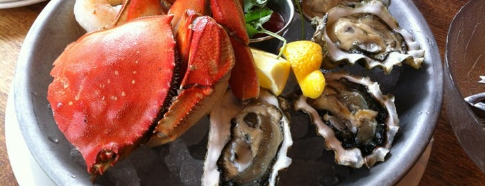 The Sandbar Seafood Restaurant is one of Vancouver Good Foods.
