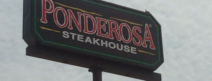 Ponderosa Steakhouse is one of Tempat yang Disukai Mike.