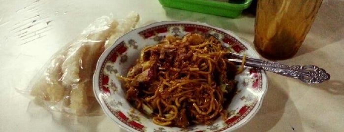 Bakmi & Bajigur Kadin Mbah Hj. Karto Pak Rochadi is one of My Favorite Spot.