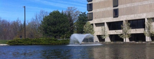 Zumberge Pond is one of GVSU.