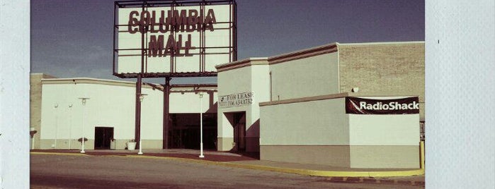 Columbia mall is one of places.