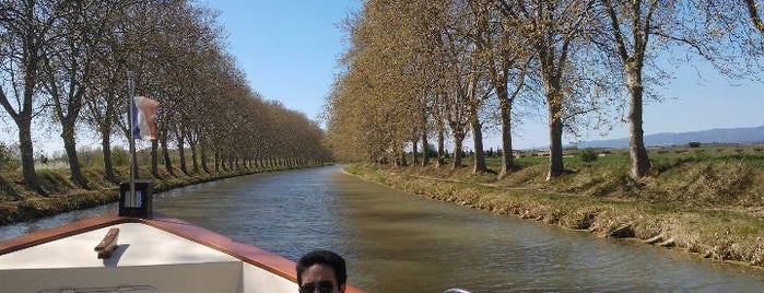 Canal du Midi is one of Languedoc.