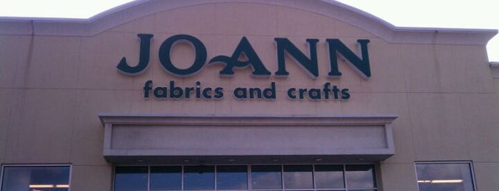 JOANN Fabrics and Crafts is one of Favorites.