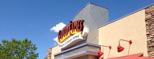 Good Times Burgers & Frozen Custard is one of Vicki's Places.