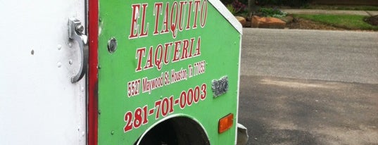 El Taquito Taqueria is one of Food Trucks - Houston.