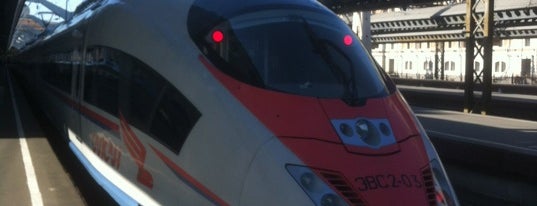 Поезд № 751 «Сапсан» Санкт-Петербург — Москва is one of Lieux sauvegardés par Piteronline.