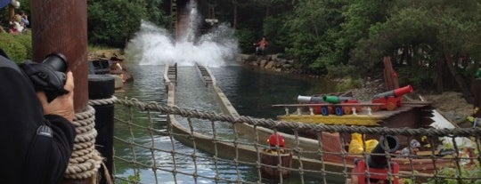 Pirate Falls Treasure Quest is one of Merlin UK Theme Parks & Attractions.