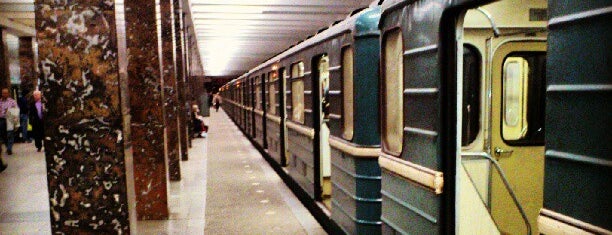 metro Rechnoy Vokzal is one of Места.