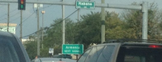 Hillsborough Ave & Habana Ave is one of my mayorships.