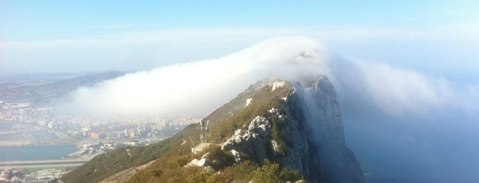 Gibraltar is one of Spots with a View.