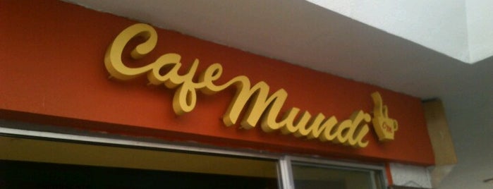Café Mundi is one of Tempat yang Disukai Stephania.