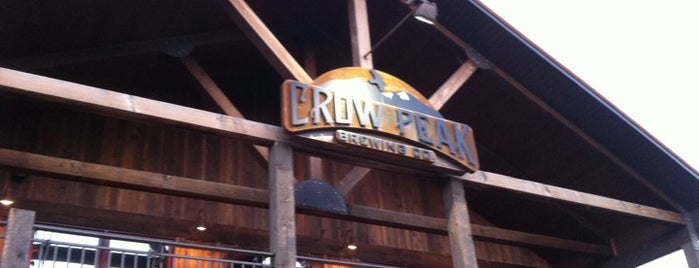 Crow Peak Brewing Company is one of Yellowstone.