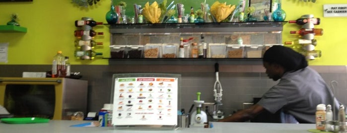 Jus Juice is one of Places to check out.