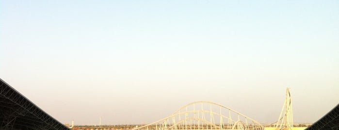 Formula Rossa is one of World's Top Roller Coasters.