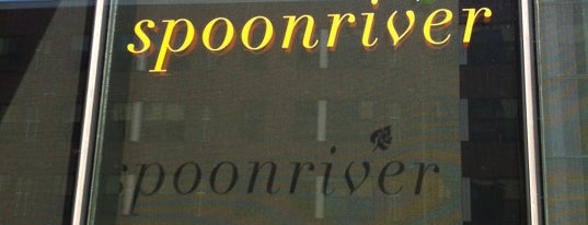 Spoonriver Restaurant is one of minnie.