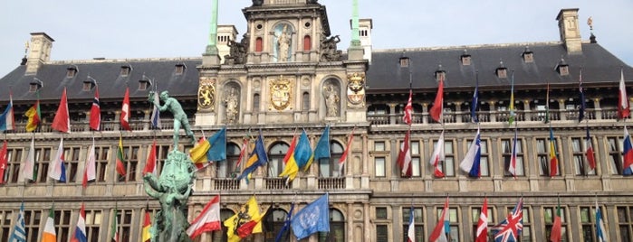 Antwerp City Hall is one of Belgium / World Heritage Sites.