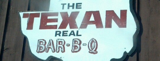 The Texan Bar-B-Q is one of Merly's Saved Places.
