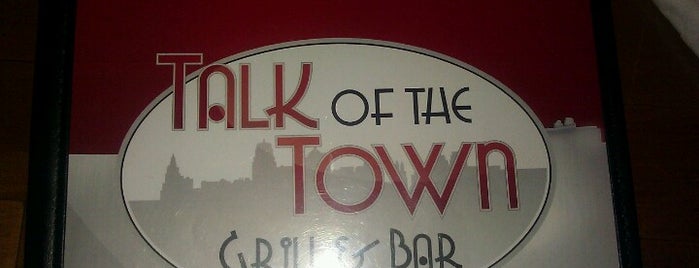 Talk Of The Town Grill & Bar is one of Posti che sono piaciuti a Michael.