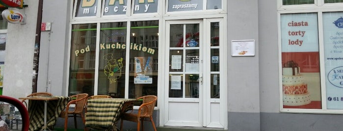 Bar mleczny Pod Kuchcikiem is one of Poznań been.