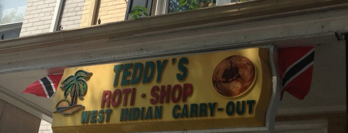 Teddy's Roti Shop is one of DC Cheap Eats.