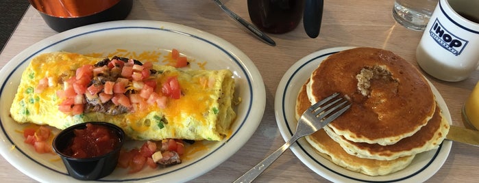 IHOP is one of places.