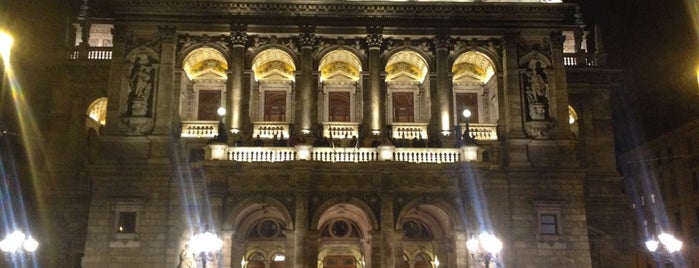 Hungarian State Opera House is one of Budapest.