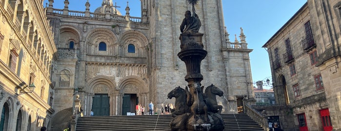 Praza das Praterías is one of Santiago Compostela.
