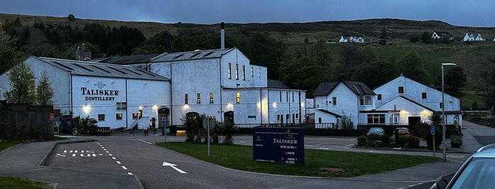 Talisker Distillery is one of Isle of Skye.